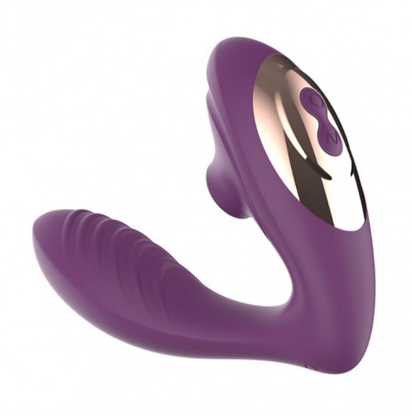 Maya - Suction Vibrating Wearable (Chargeable - Purple)